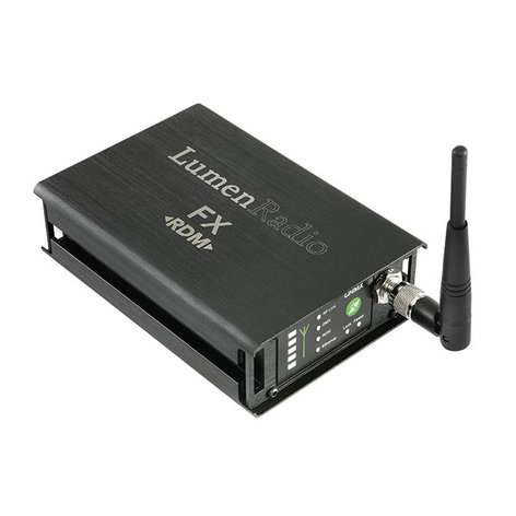 LumenRadio CRMX Nova FX RDM Single Universe RDM Flex Unit LRINRFX1CRMX