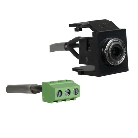 Altinex CM11305 3.5mm Stereo Snap-In Assembly for Table Top Interconnect Boxes CM11305