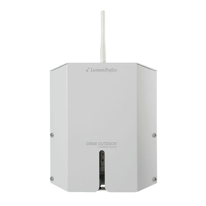 LumenRadio CRMX Outdoor RX IP67-Rated Single Universe Outdoor RDM Receiver LRONRRX1CRMX