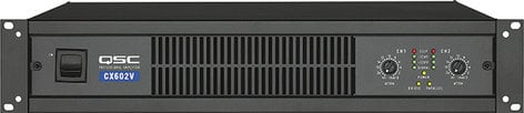 QSC CX602V 2-Channel Powered Amplifier, 400W, 70V Output CX602V