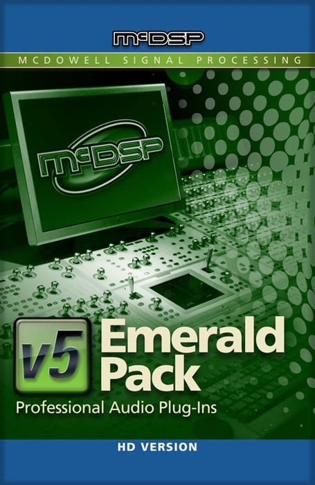 McDSP Emerald Pack HD Complete Music Production Plug-in Bundle EMERALD-PACK-HD