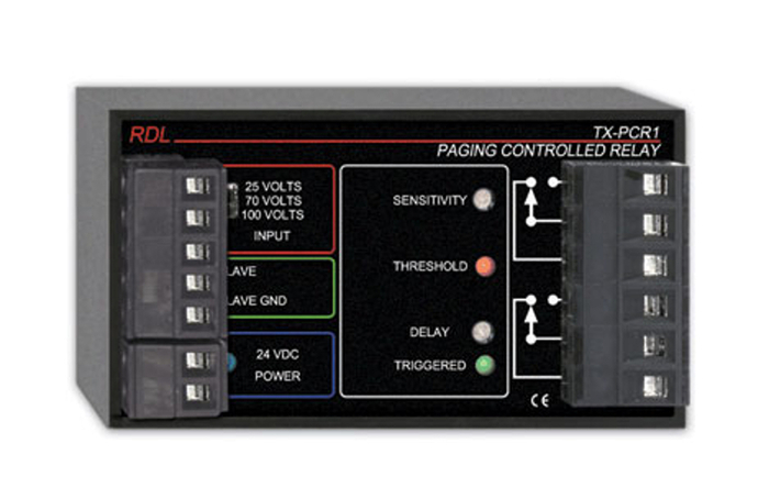 RDL TX-PCR1 Paging Controlled Relay