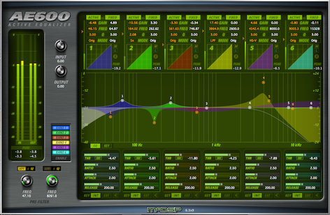 McDSP AE600-ACTIVE-EQ-NAT AE600 Native V6 [DOWNLOAD] EQ Plugin