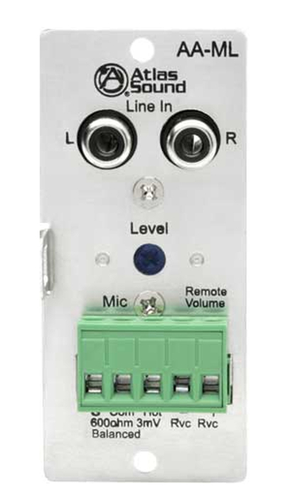 Atlas Sound AA-ML Mic Line Module with VCA for Atlas AA120M AAML