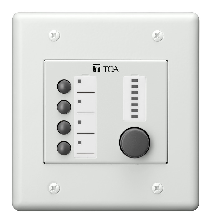 TOA ZM-9014 Remote Panel, 4 Button Volume Control ZM9014