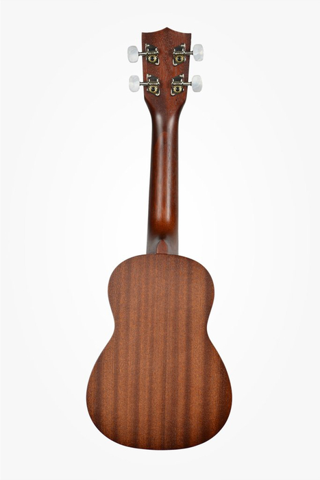 Kala KA-15S-S Soprano Ukulele With Spruce Top And Mahogany Back, Satin Finish