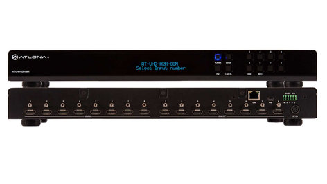 Atlona Technologies AT-UHD-H2H-88M 8x8 4K/UHD HDMI to HDMI Matrix AT-UHD-H2H-88M