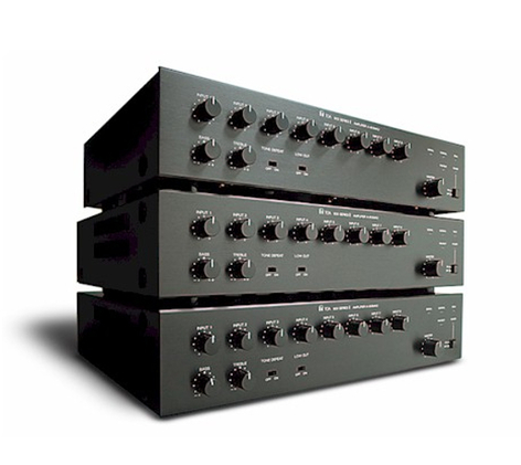 TOA A-906MK2 UL 8-Channel Modular Mixer And Amplifier, 60W
