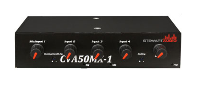Stewart Audio CVA50MX-1 4 Channel Mixer Amplifier - 50W x 1 CVA50MX-1
