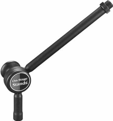 On-Stage MSA9502 7" Posi-Lok Mini Microphone Boom, Black