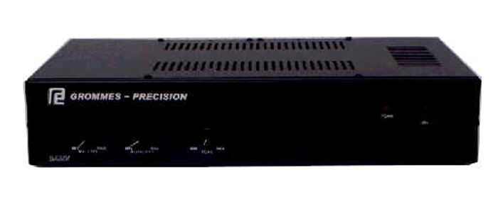 Grommes-Precision B125-GROMMES 125W BASIX 2-Channel Mixer Amp