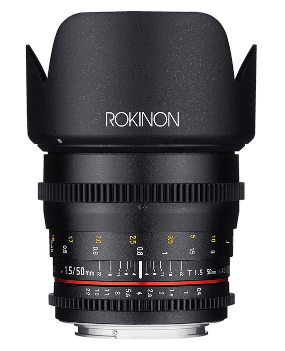 Rokinon DS50M 50mm T1.5 Full Frame Cine DS Lens