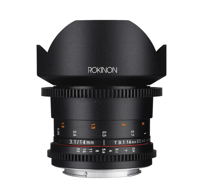 Rokinon 14mm T3.1 Cine ED AS IF UMC Lens DS14M