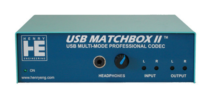 Henry Engineering USB Matchbox USB to XLR Digital Interface USB-MATCHBOX-II