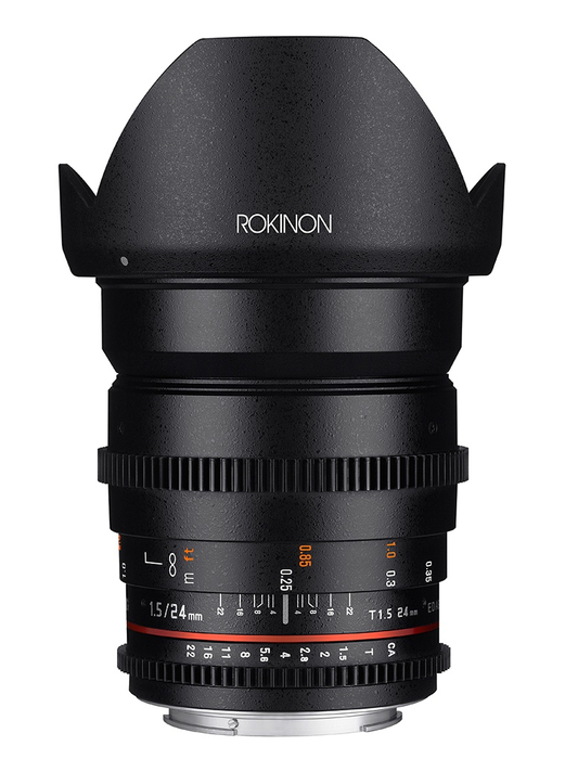 Rokinon 24mm T1.5 Full Frame Wide Angle Cine DS Lens DS24M