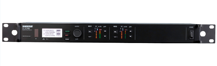 Shure ULXD4D-V50 Dual Channel Digital Wireless Receiver ULXD4D-V50