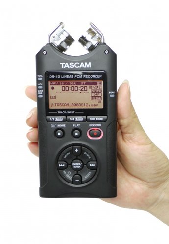 Tascam DR-40 4-Track Handheld Digital Audio Recorder