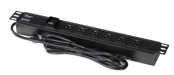 Gator Cases GRW-PWRVERT-6 Power strip GRW-PWRVERT-6