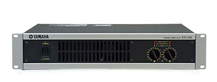 Yamaha XH200 Distribution Power Amp, 200w, 4&8 Ohms, 70/100v, 2u XH200