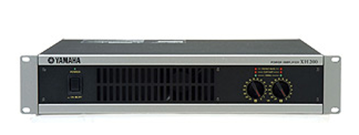 Yamaha XH200 2-Channel Power Amplifiers, 200W At 4 Ohms, 70V