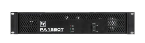 Electro-Voice PA1250T 1-Channel Power Amp, 1 x 270W @ 4 Ohms, 70/100V, 2RU PA1250T