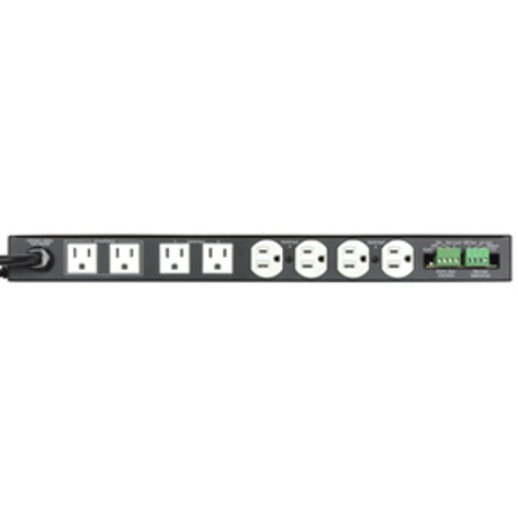 Lowell ACSPR-SEQ4-1509 Power Panel, 15A, 6 Switched 3 Unswitched Outlets, 1 Rack Unit, Sequencer, Surge Support