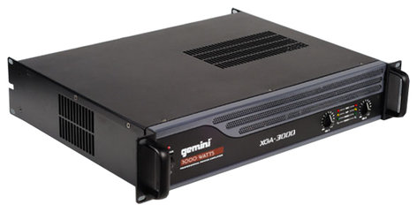 Gemini XGA-3000 3000W Power Amplifier XGA-3000