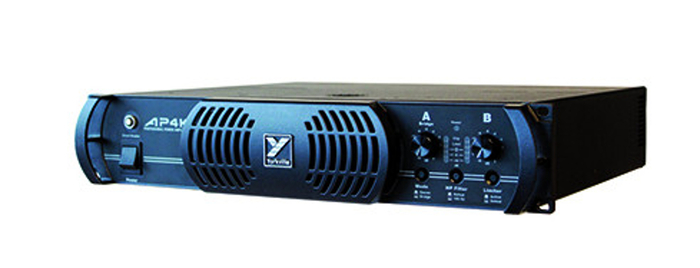 Yorkville AP4K 2RU AudioPro Stereo Power Amplifier - 1800W per Channel @ 2 or 4 Ohms AP4K