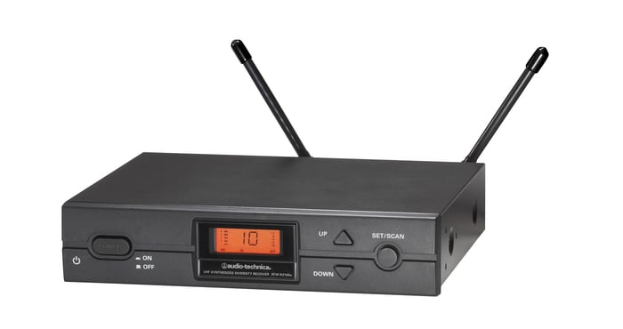 Audio-Technica ATW-R2100BI Diversity Receiver, Band I 487 to 506 MHz ATW-R2100BI
