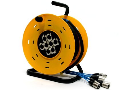 Elite Core Audio RS850 8 Channel x 50 ft Reel Snake RS850