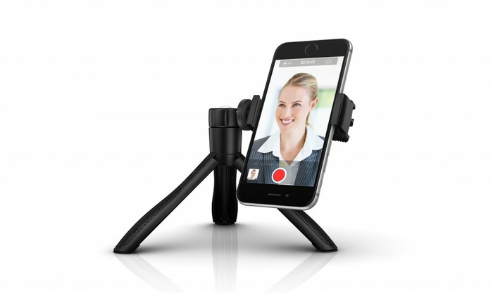 IK Multimedia IKLIP-GRIP IKlip Grip 4-in-1 Tripod, Tripod Adapter, Monopod And Video Handle For Smartphones