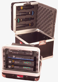 Gator Cases GM-4WR ATA Wireless Microphone System Case (for 4 Systems) GM4WR