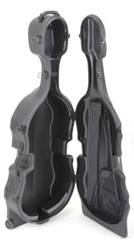 SKB Cases 1SKB-544 Molded Hardshell Case for 4/4 Cellos 1SKB-544