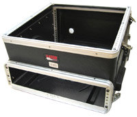 Gator Cases GRC-10X2 Slant Top Console Rack Case (10 RU Top, 2 RU Bottom) GRC10X2
