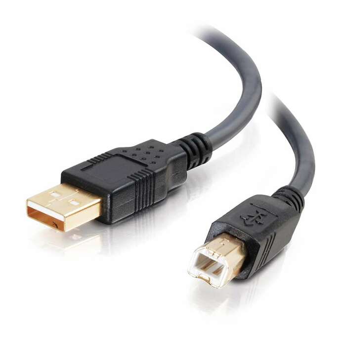 Cables To Go Ultima USB 2.0 A/B 16.4 ft High-Performance USB-A Male to USB-B Male Cable 29144