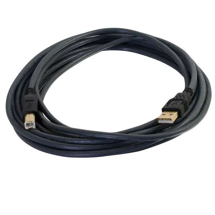 Cables To Go 29144 Ultima USB 2.0 A/B 16.4 Ft High-Performance USB-A Male To USB-B Male Cable
