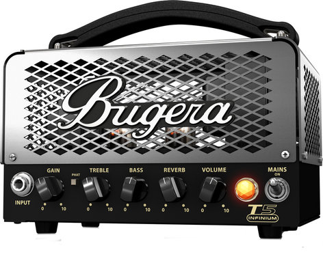 Bugera T5 INFINIUM 5-Watt Cage-Style Tube Amplifier Head T5INFINIUM