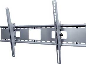 Peerless ST670 Tilting Wall Mount For Large 42" - 71" Plasma And LCD Screens, Universal, Black (silver Shown)