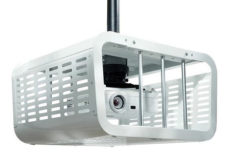 Peerless PE1120 Projector Security Cage In Black