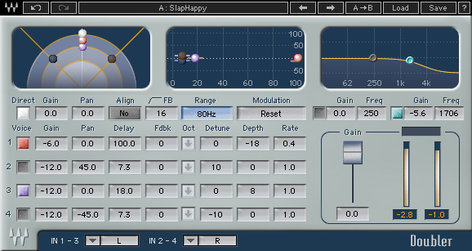 Waves Doubler Double Tracking And Chorus Plug-in (Download)