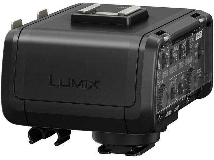 Panasonic LUMIX DMW-XLR1 GH5 XLR Professional Microphone Adapter with Two XLR Terminals DMW-XLR1