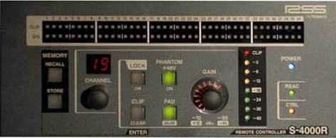 Roland System Group S4000R Digital Snake Remote Control, 3m, RS232C Cable S4000R