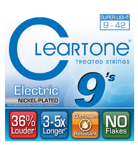 Cleartone 9409-CLEARTONE Ultra Light Electric Guitar Strings