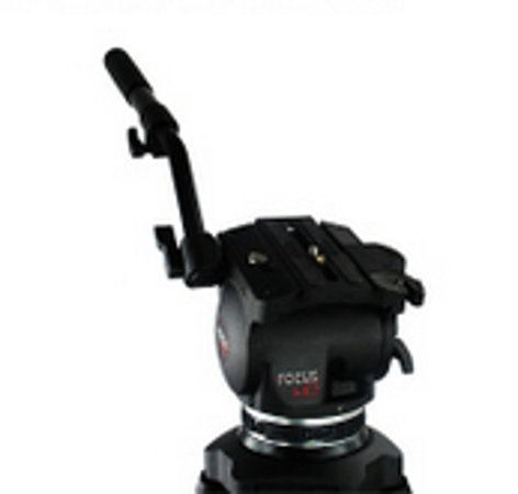 Cartoni F127 Focus HD Head, 2 Stage 3 Tube Tripod, Spreader F127