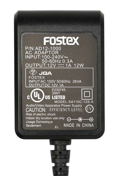 Fostex 8570006103 Fostex Recorders Power Supply