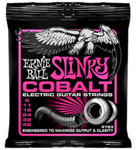 Ernie Ball P02723 Super Cobalt Slinky Electric Guitar Strings