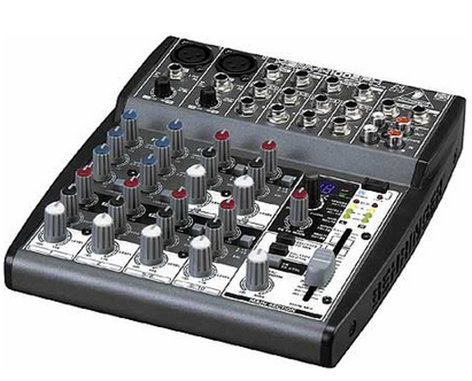 Behringer XENYX-1002FX Mixer, 10-Input, 2-Buss, with Digital Effects XENYX-1002FX