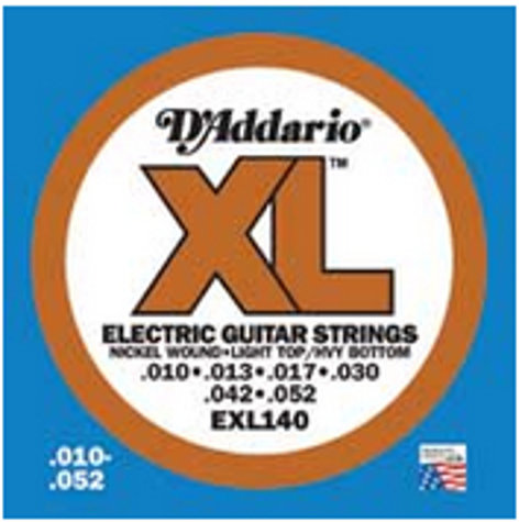 D`Addario EXL140 Light Top/Heavy Bottom XL Electric Guitar Strings EXL140