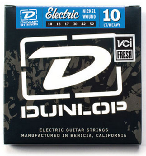 Dunlop Manufacturing DEN1052 Light/Heavy Nickel Wound Electric Guitar Strings DEN1052