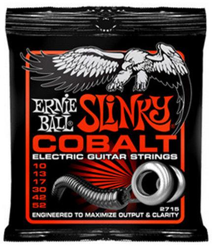 Ernie Ball P02715 Skinny Top/Heavy Bottom Cobalt Slinky Electric Guitar Strings